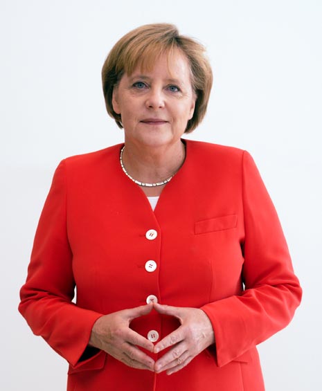 Portrait von Angela Merkel
